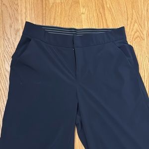Athleta Navy Blue Wide Leg City Pants (similar to Brooklyn)